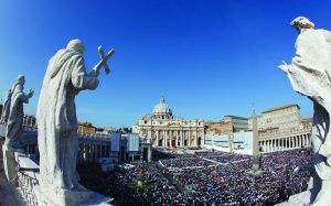 POPE CELEBRATES CANONIZATION MASS FOR SEVEN NEW SAINTS AT VATICAN