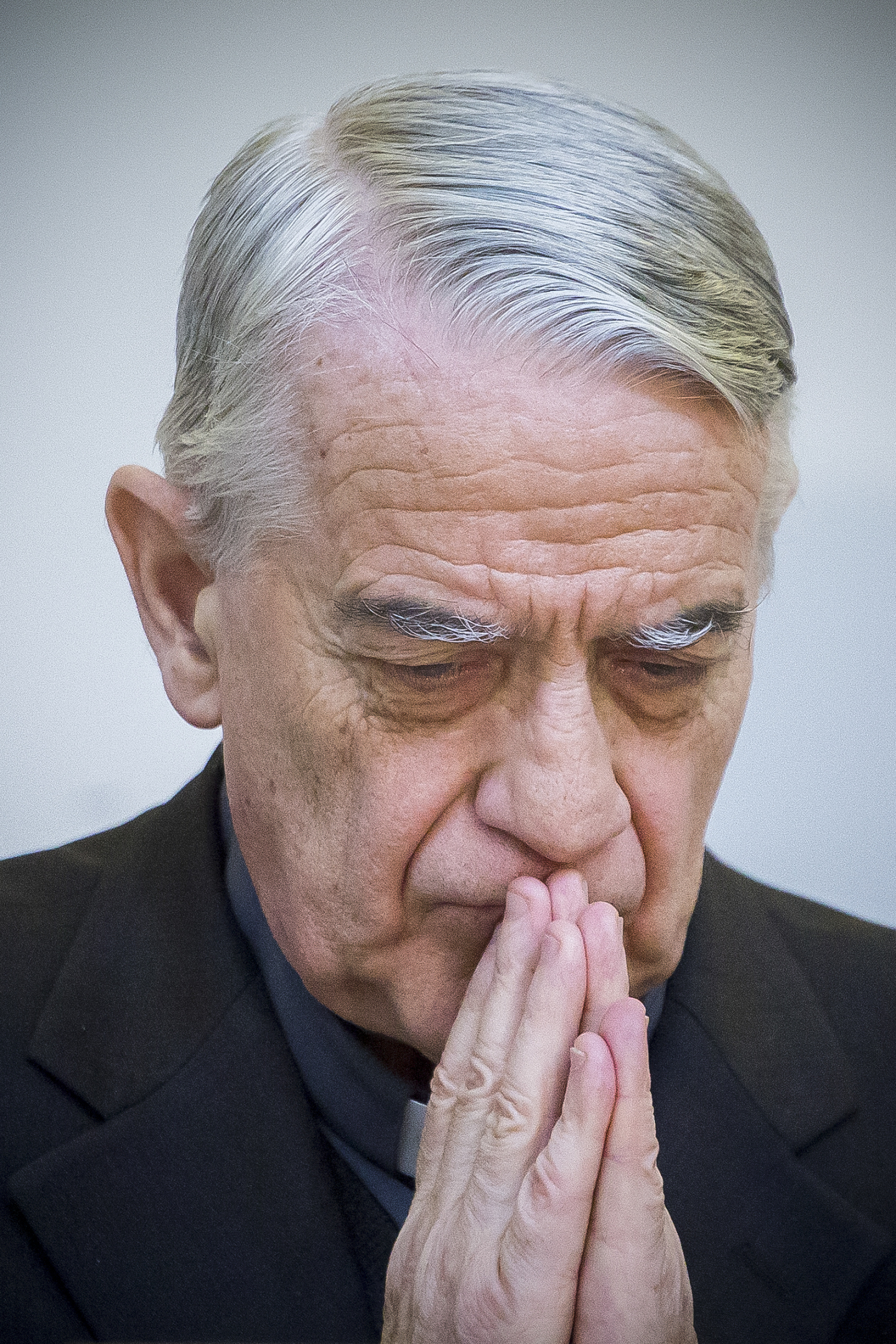 Vatican spokesman Federico Lombardi in Warsaw, 04 April, 2016, Warsaw, Poland (Photo by Krystian Dobuszynski/NurPhoto)