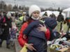 Nước mắt người tị nạn Ukraina