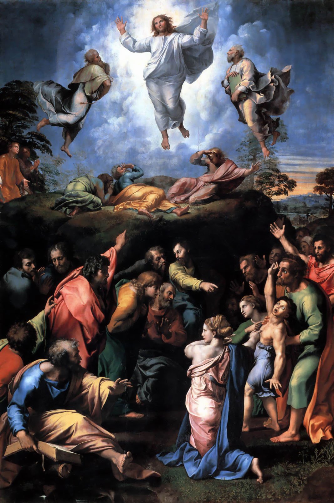 Chúa hiển dung dưới mắt của danh họa Raphael